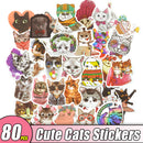 10/80 Pcs Universe Outer Space Stickers UFO Alien Astronaut for Laptop Skateboard Computer Guitar Kids Cartoon Sticker Decal Toy
