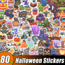 10/80 Pcs Universe Outer Space Stickers UFO Alien Astronaut for Laptop Skateboard Computer Guitar Kids Cartoon Sticker Decal Toy