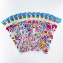 12 Sheets/Pack Cute Bulk 3D Puffy Stickers for Kids Scrapbooking Laptop Mobile Phone Decoration Girl Boy Birthday Gift