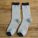 2021 Brand New High Quality Men Cotton Harajuku Happy Socks Compression Socks Men's Business Dress Long Socks Gifts 5 Pairs Hot