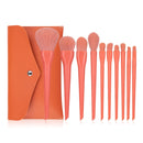 10 pcs Candy Color Makeup Brushes Set With Bag 2020 New Powder Foundation Eyebrow Eyeshadow Blush Make Up Tools Kit