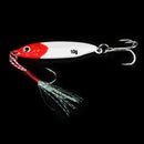 10/15/20/30g jig Shone Hard Bait Fishing Feather Metal jigger Lure Accessories Colorful Crankbait Minnow Sinking Spinning Baits