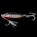 10/15/20/30g jig Shone Hard Bait Fishing Feather Metal jigger Lure Accessories Colorful Crankbait Minnow Sinking Spinning Baits