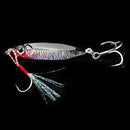 10/15/20/30g jig Shone Hard Bait Fishing Feather Metal jigger Lure Accessories Colorful Crankbait Minnow Sinking Spinning Baits
