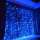 3x3m Fairy Curtain Light LED Remote Control USB Garland String Lights for Home Bedroom Window Holiday Christmas Party Decoration