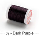 0.4 0.5 0.6mm Round Waxed Thread Polyester Cord Wax Coated Strings for Braided Bracelets DIY Accessories or Leather Craft Sewing