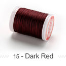 0.4 0.5 0.6mm Round Waxed Thread Polyester Cord Wax Coated Strings for Braided Bracelets DIY Accessories or Leather Craft Sewing