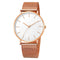 Women Watch Rose Gold Montre Femme 2021 Women's Mesh Belt ultra-thin Fashion relojes para mujer Luxury Wrist Watches reloj mujer