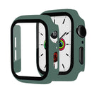 Glass+cover For Apple Watch case 44mm 40mm iWatch 42mm 38mm Screen Protector+bumper Accessories for applewatch series 5 4 3 SE 6