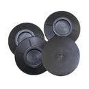 4Pcs Floor Mat Washing Machine Feet Pads Non Slip Shock Proof Furniture Elasticity Black Rubber Protectors