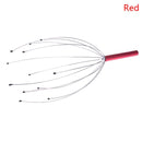 1PCS Unisex Octopus Head Scalp Relaxation Massage Pain Relief Body Massager Stress Release Relaxing Claw Metal Massager Device