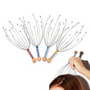 1PCS Unisex Octopus Head Scalp Relaxation Massage Pain Relief Body Massager Stress Release Relaxing Claw Metal Massager Device
