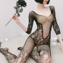 Fishnet Bodysuits Catsuit Womens Transparent Open Crotch Sex Clothes See Through Body Stockings Mesh Mesh Hot Erotic Lingerie