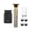 Professional Barber Hair Clipper Rechargeable Electric T-Outliner Cutting Machine Beard Trimmer Shaver Razor for Men Cutter