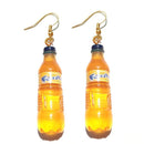 30 Style Cute Bottle Earrings Girls Women Dangle Jewelry Gift Lovely Cola Vodka Whisky Beer Red Wine New Interesting Fashion