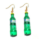 30 Style Cute Bottle Earrings Girls Women Dangle Jewelry Gift Lovely Cola Vodka Whisky Beer Red Wine New Interesting Fashion