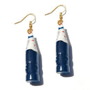 30 Style Cute Bottle Earrings Girls Women Dangle Jewelry Gift Lovely Cola Vodka Whisky Beer Red Wine New Interesting Fashion