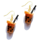 30 Style Cute Bottle Earrings Girls Women Dangle Jewelry Gift Lovely Cola Vodka Whisky Beer Red Wine New Interesting Fashion