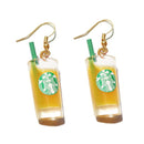 30 Style Cute Bottle Earrings Girls Women Dangle Jewelry Gift Lovely Cola Vodka Whisky Beer Red Wine New Interesting Fashion