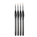 1Set Numbers Brushes Artistic Accessories Multipurpose Painting Supplies Sketch Pen Oil Painting Pens Red/Black Wooden