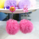 1Pair Stud Earring Multicolours Gummy Bear  Resin Candy Charms With Ball  Fashion Jewelry Gift