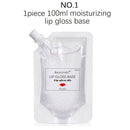 100ml Transparent Lip Gloss Base Oil DIY Lip Gloss Raw Material Gel For Lip Gloss Lipgloss Handmake Liquid Lipstick Wholesale