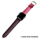 Casual Leather Band Loop Strap For Apple Watch 4 3 2 1 38mm 40mm Men Leather Watch Band for iwatch 5 44mm 42mm Bracelet