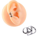 1pcs U Shaped Fake Nose Ring Lip Hoop Septum Rings Stainless Steel Nose Piercing Fake Piercing Oreja Pircing Jewelry