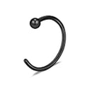 1pcs U Shaped Fake Nose Ring Hoop Septum Rings Stainless Steel Nose Piercing Fake Piercing Oreja Pircing Jewelry