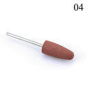 1pcs Silicone Nail Drill Milling Cutter Drill Bits Files Burr Buffer for Electric Machine Nail Art Grinder Cuticle Cutter Tools