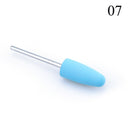 1pcs Silicone Nail Drill Milling Cutter Drill Bits Files Burr Buffer for Electric Machine Nail Art Grinder Cuticle Cutter Tools