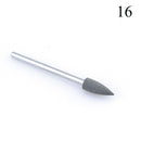 1pcs Silicone Nail Drill Milling Cutter Drill Bits Files Burr Buffer for Electric Machine Nail Art Grinder Cuticle Cutter Tools