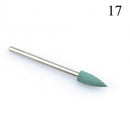 1pcs Silicone Nail Drill Milling Cutter Drill Bits Files Burr Buffer for Electric Machine Nail Art Grinder Cuticle Cutter Tools