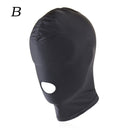 New Arrival 1/2/3 Hole Men Women Adult Spandex Balaclava Open Mouth Face Eye Head Mask Costume Slave Game Role Play