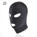 New Arrival 1/2/3 Hole Men Women Adult Spandex Balaclava Open Mouth Face Eye Head Mask Costume Slave Game Role Play