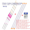 3pcs/lot Electric Fishing Floats Night Light Luminous Float Balsa Boya Fresh Water Flotador Carp Fishing Tackles Without Battery