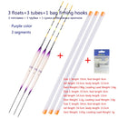 3pcs/lot Electric Fishing Floats Night Light Luminous Float Balsa Boya Fresh Water Flotador Carp Fishing Tackles Without Battery
