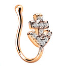 1Piece Stainless Steel Heart Clip On Nose Ring Star Fake Nose Piercing Clip On Cross Nose Clip Fake Jewelry Faux Piercing Nez