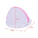 3 Size Washing Laundry bag Clothing Care Foldable Protection Net Filter Underwear Bra Socks Underwear Washing Machine Clothes