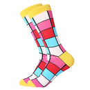 colorful For men socks Harajuku colorful Happy Funny Skull egg avocado Zebra everyday cotton socks for wedding Christmas gif