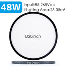 20inch Large Bedroom Ceiling Led Ceiling Lamps Room Lights Lighting Fixture Ultrathin Led Ceiling Light For Living Room kitchen