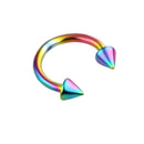 1pc metal Horseshoe Fake Nose Ring C Clip BCR Septum Lip stainless steel Piercing Falso Nose Rings Hoop For Women Men