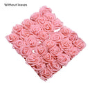 10/20/30 Heads 8CM Artificial PE Foam Rose Flowers Bride Bouquet Flower For Wedding Party Decorative Scrapbooking DIY Flower
