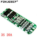 1S 2S 3S 4S 5S 6S 3A 15A 20A 30A Li-ion Lithium Battery 18650 Charger PCB BMS Protection Board For Drill Motor Lipo Cell Module