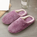 Warm Slippers Women Men Indoor Floor Flat Shoes Spring Autumn Winter Warm Home Cotton Plush Suede