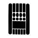 Bicycle Chain Protection Sticker Mountain Bike Care Chain Sticker Folding Frame Protective Film Anti-scratch Rhino Skin Sticker