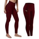 Spandex High Waist Legging Pockets Fitness Bottoms Running Sweatpants for Women Quick-Dry Sport Trousers Workout Yoga Pants