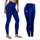 Spandex High Waist Legging Pockets Fitness Bottoms Running Sweatpants for Women Quick-Dry Sport Trousers Workout Yoga Pants