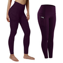 Spandex High Waist Legging Pockets Fitness Bottoms Running Sweatpants for Women Quick-Dry Sport Trousers Workout Yoga Pants
