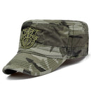 2019 United States US Marines Corps Cap Hat Military Hats Camouflage Flat Top Hat Men Cotton hHat USA Navy Embroidered Camo Hat